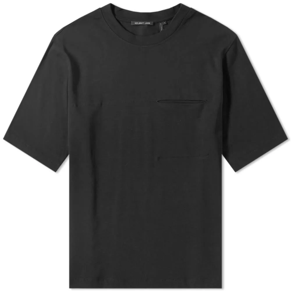 Helmut Lang Stitched Pocket TeeBlack