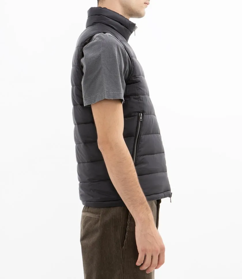 HERNOREVERSIBLE SLEEVELESS JACKET IN NYLON ULTRALIGHT