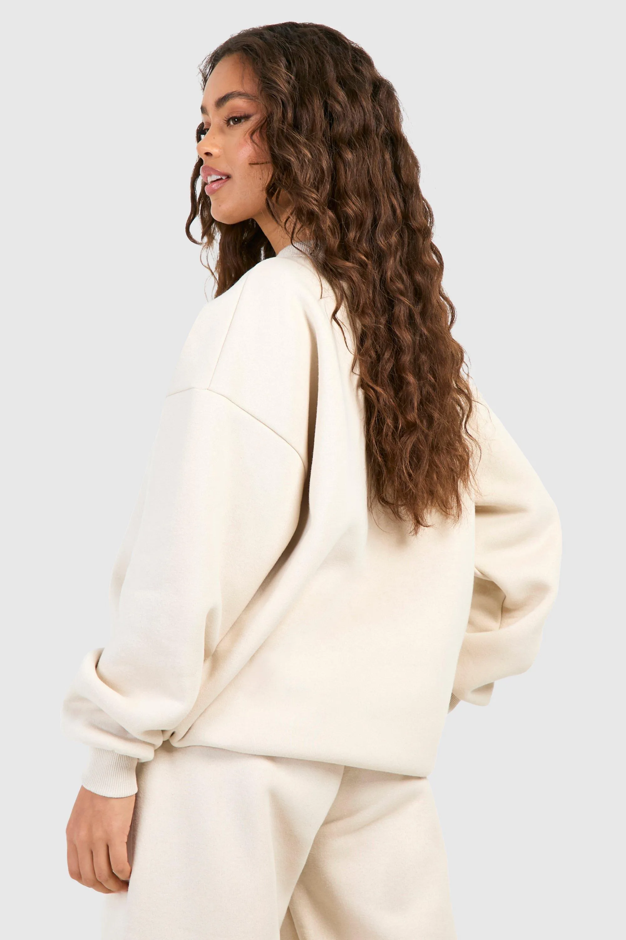 Hoodies & Sweatshirts | Dsgn Studio Embossed Oversized Sweatshirt | boohoo