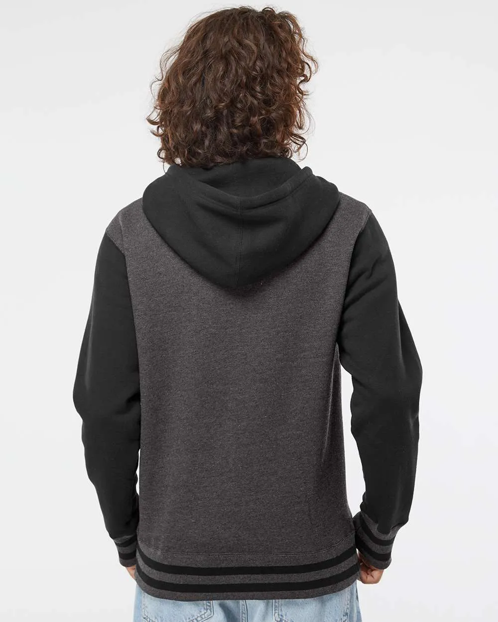 Independent Trading Co. Varsity Full-Zip Hooded Sweatshirt