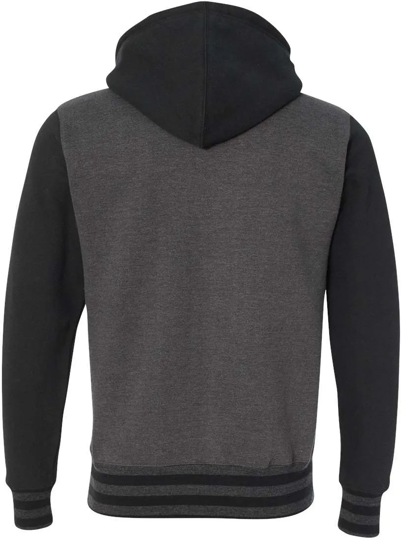 Independent Trading Co. Varsity Full-Zip Hooded Sweatshirt