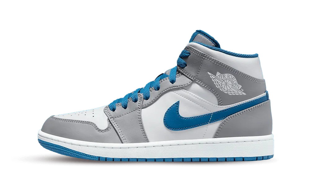 Jordan 1 Mid 'True Blue'