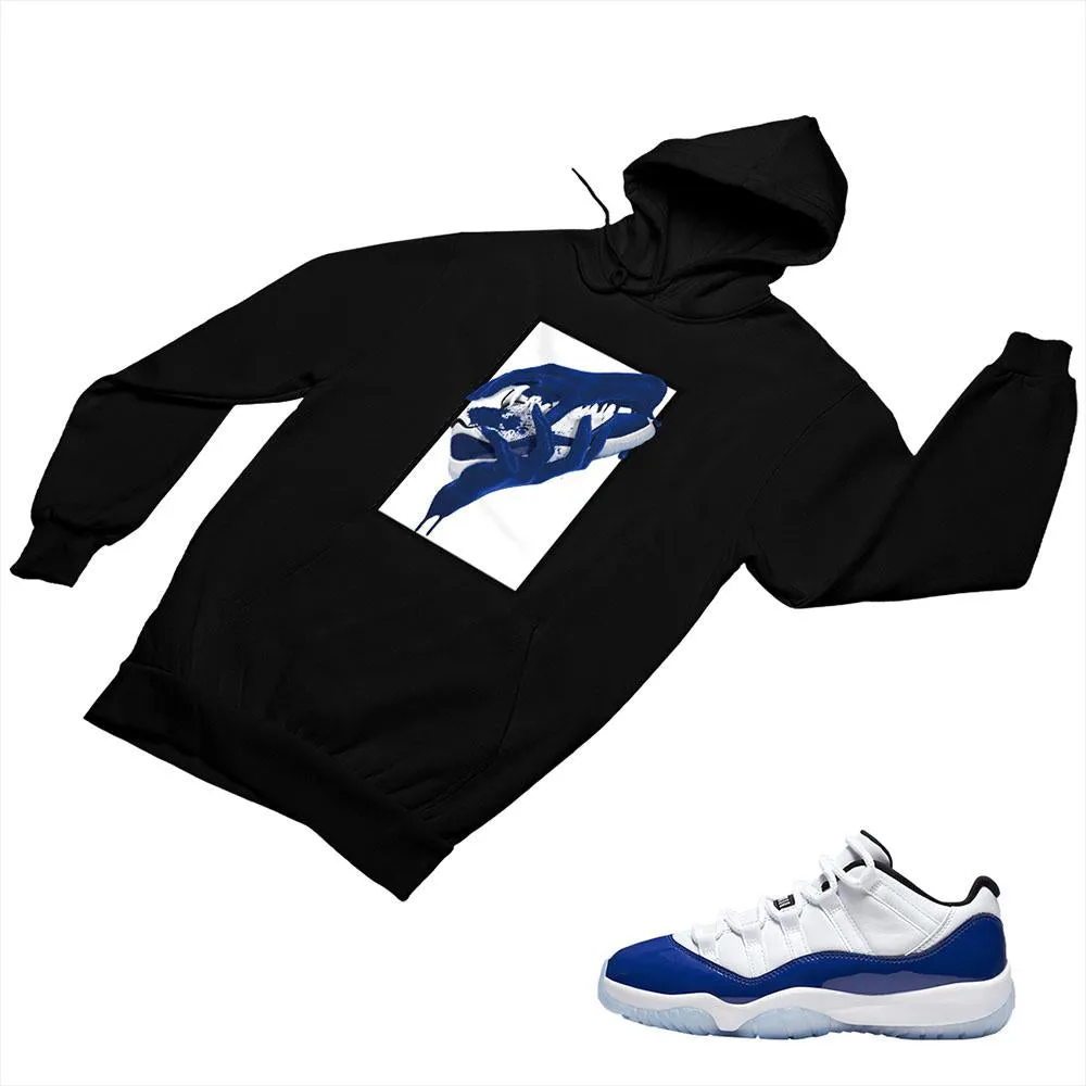 Jordan 11 Concord Matching Custom Designed Hoodies JD 11-5-6-23