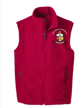 Kappa Vest (Red Fleece)