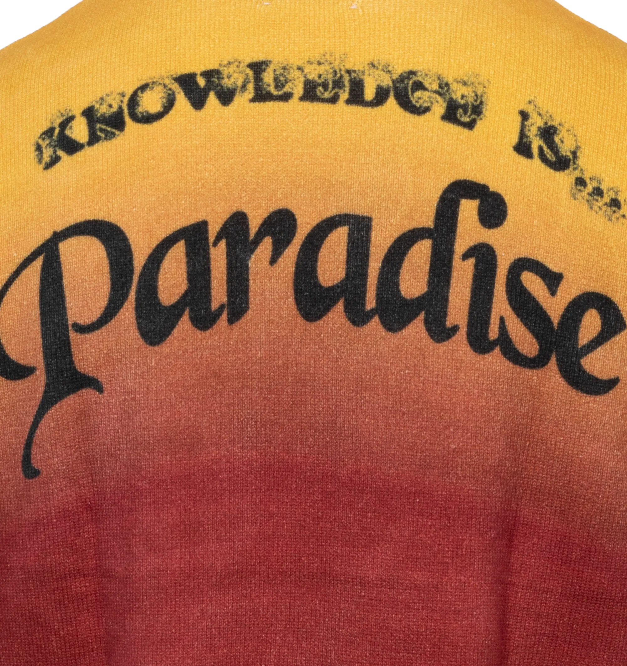 KNOWLEDGE IS PARADISE SWEATER (MENS)