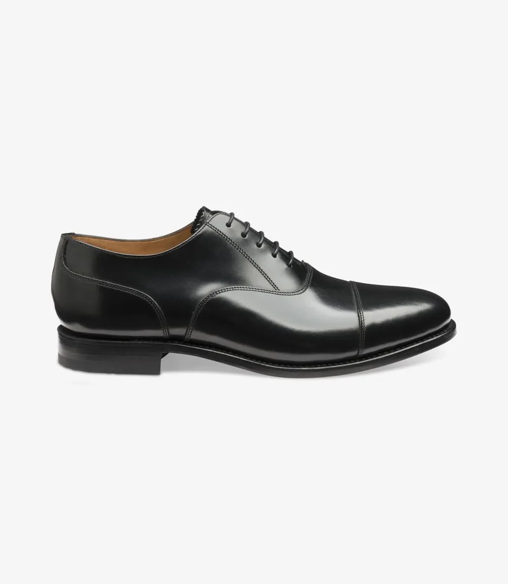 LOAKE 200B Capped Oxford shoe - Black