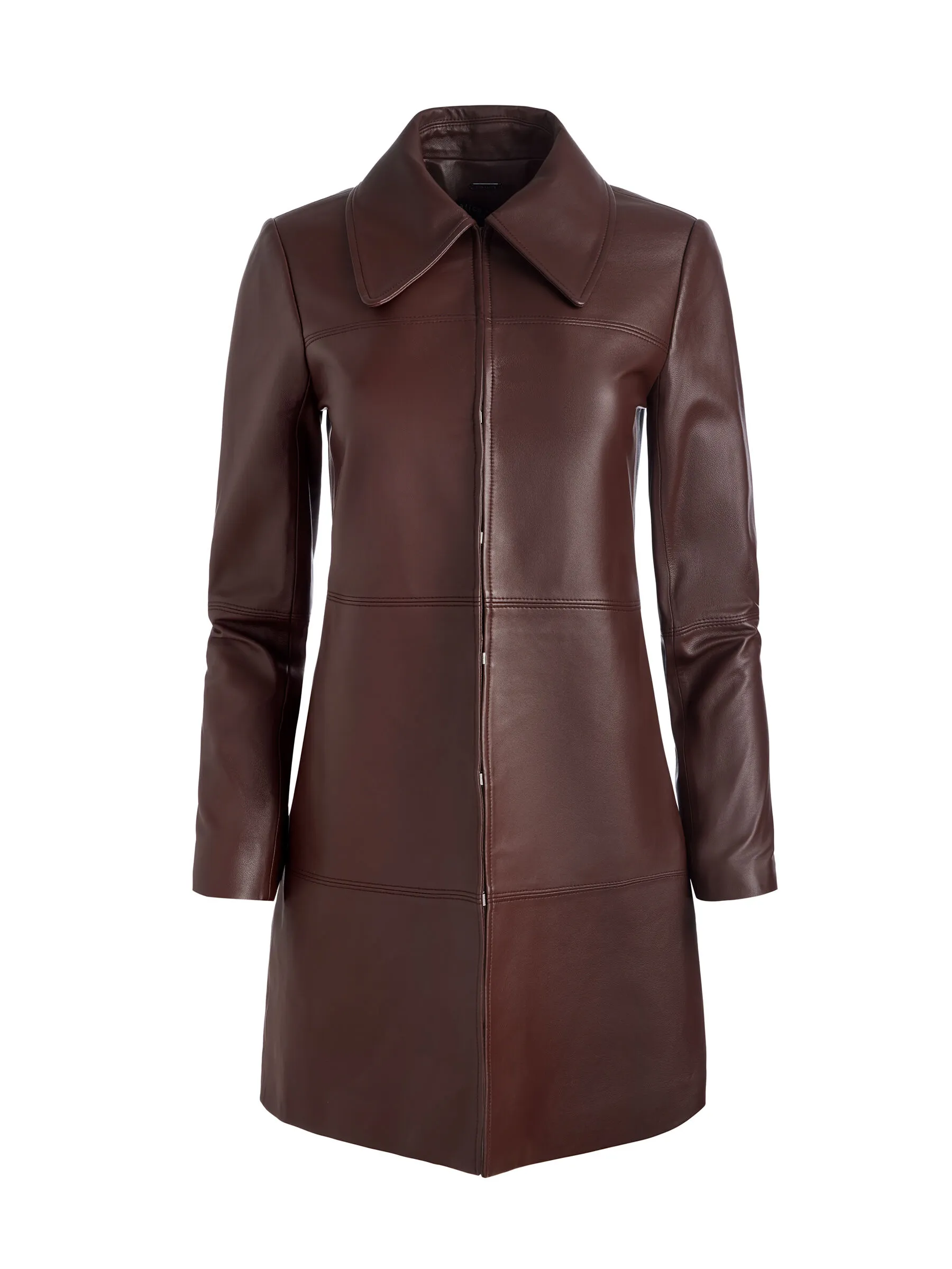 LOGAN LEATHER COAT