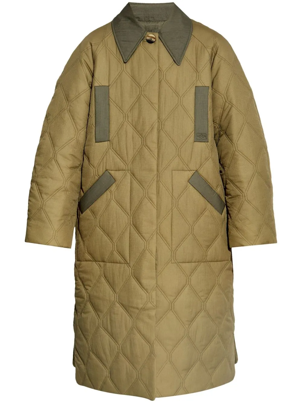 LONG QUILTED PADDED COAT