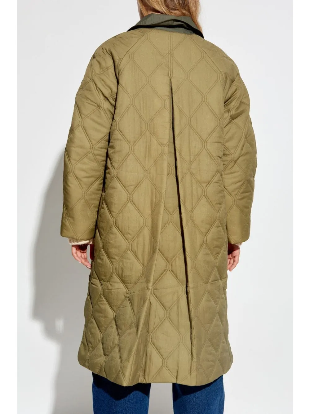 LONG QUILTED PADDED COAT