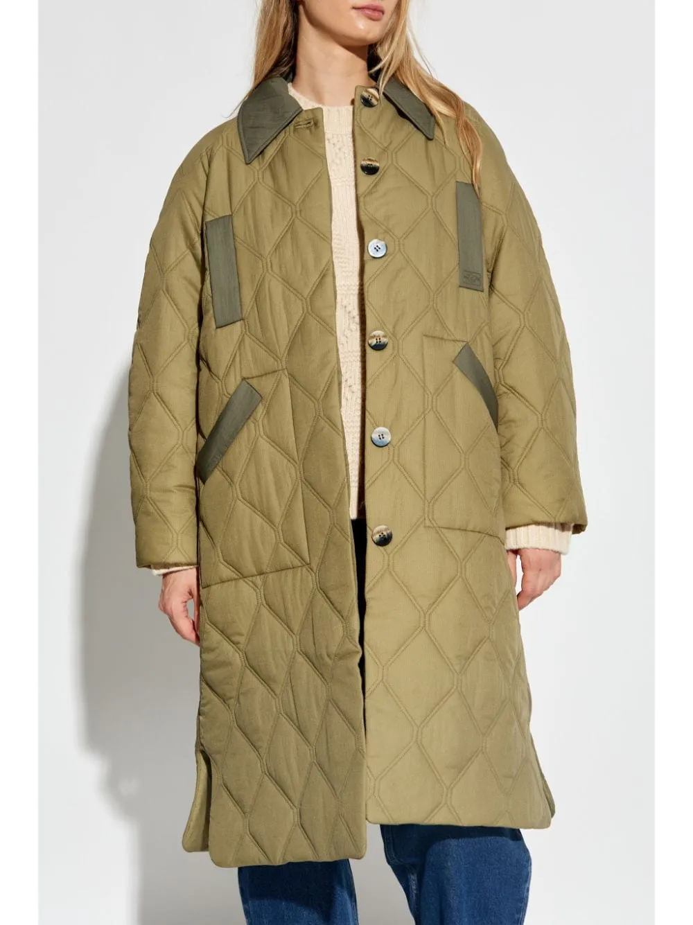 LONG QUILTED PADDED COAT