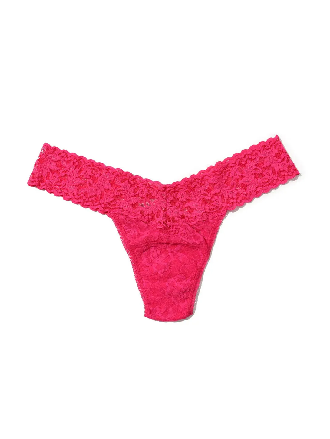 Low Rise Lace Thong - Morning Glory