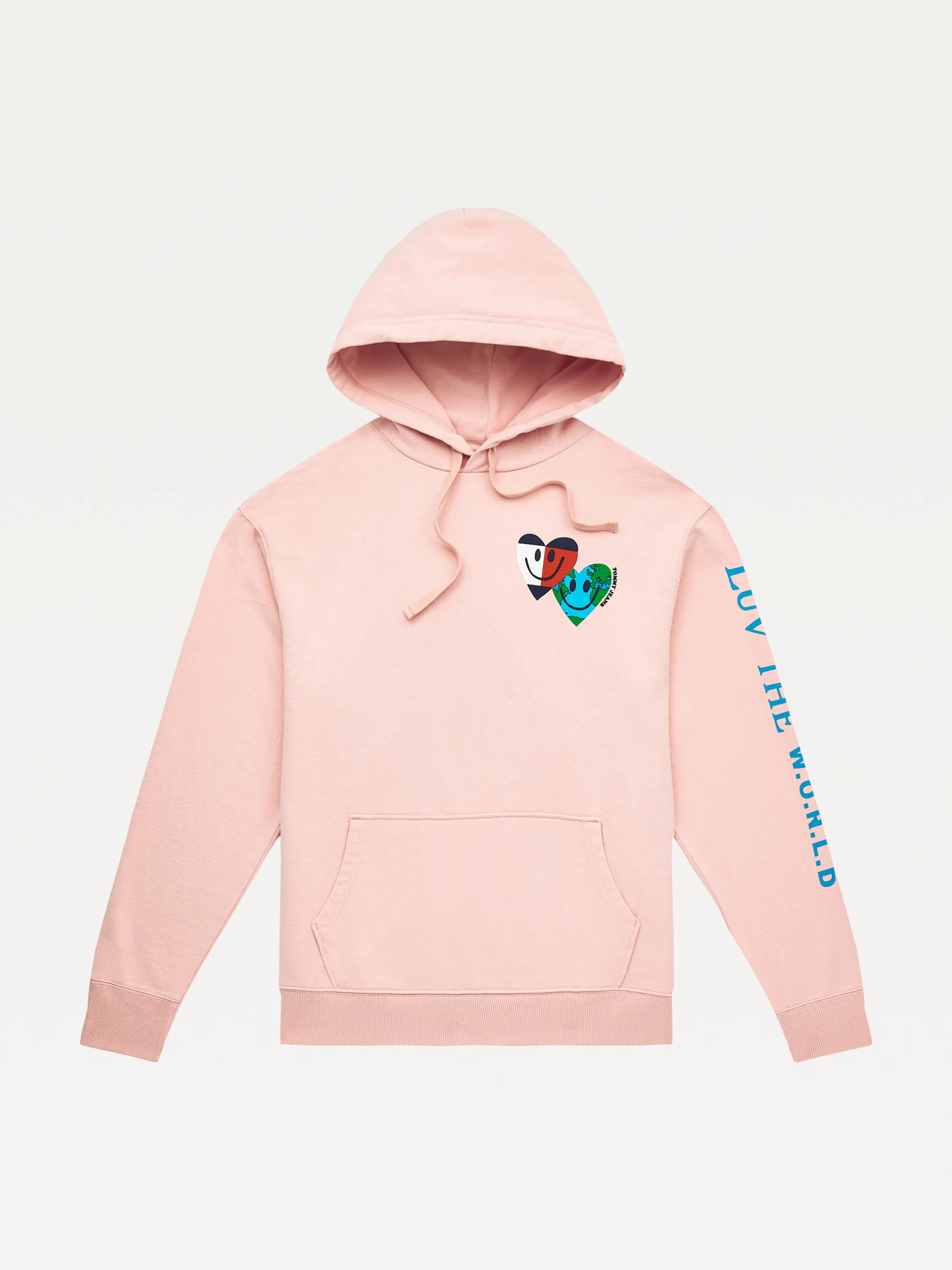 Luv The World Hearts Hoodie | Hoodies | Tommy Hilfiger