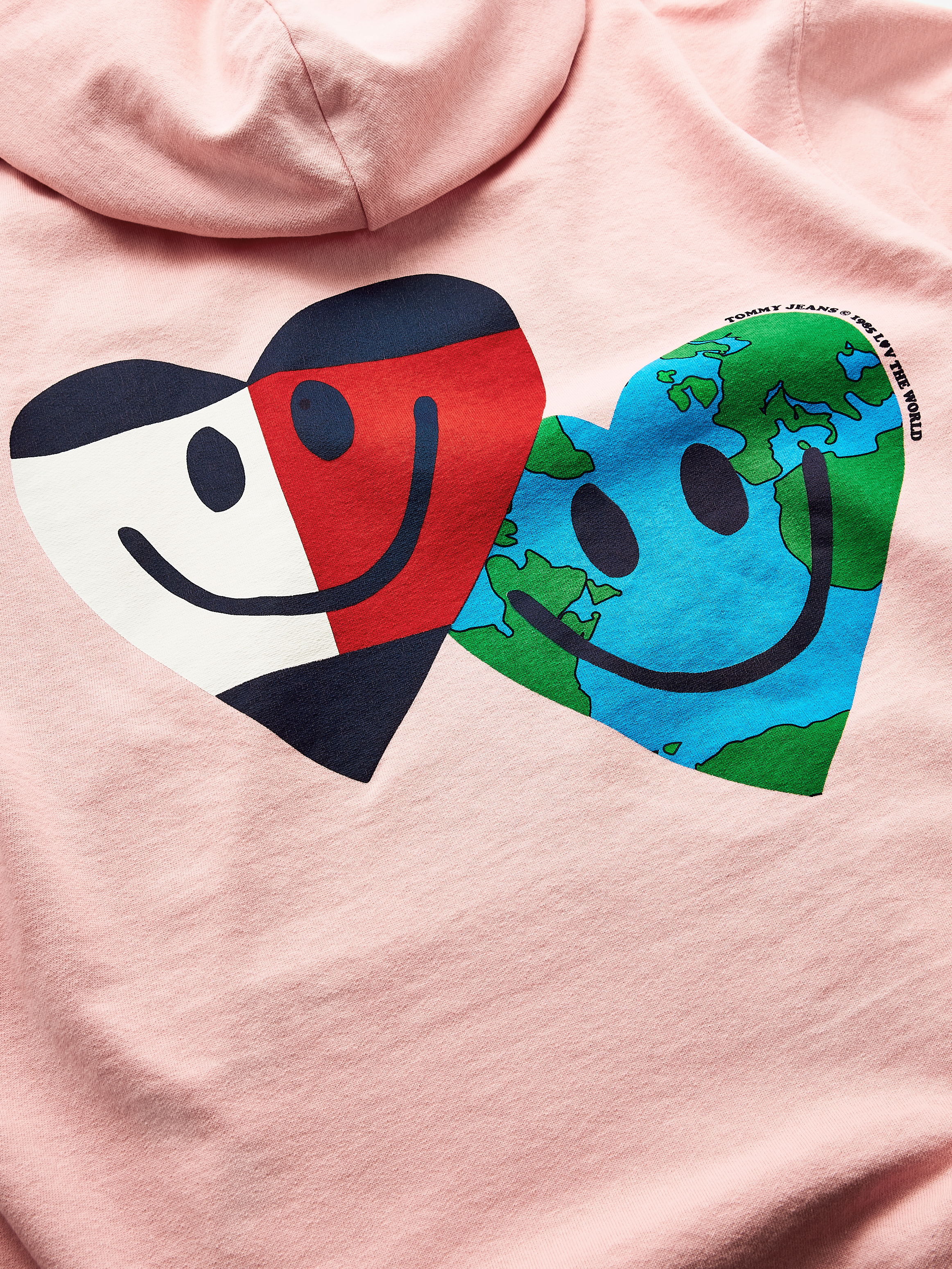 Luv The World Hearts Hoodie | Hoodies | Tommy Hilfiger