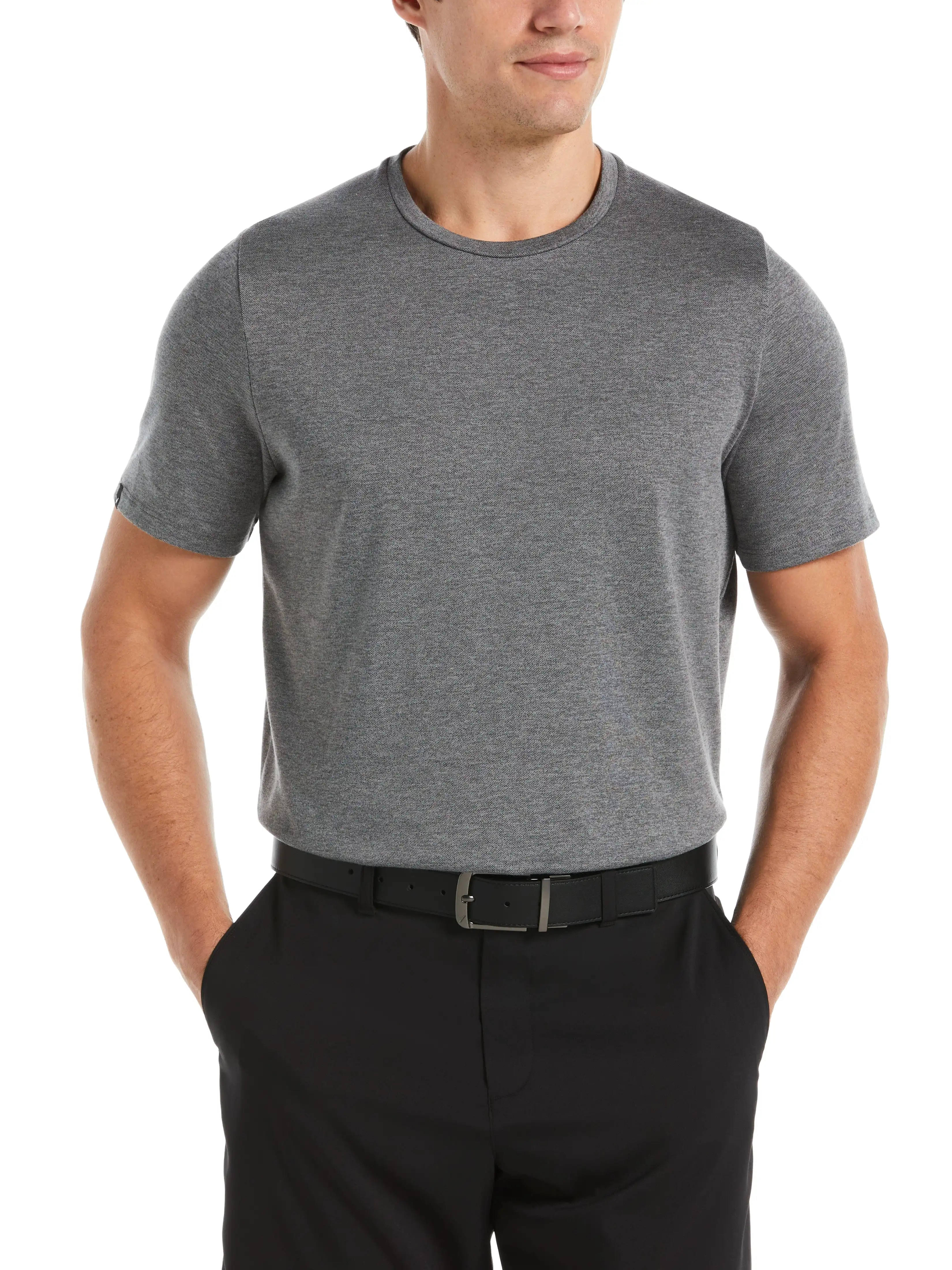 Mens Crossover Performance Crew Neck Golf Tee