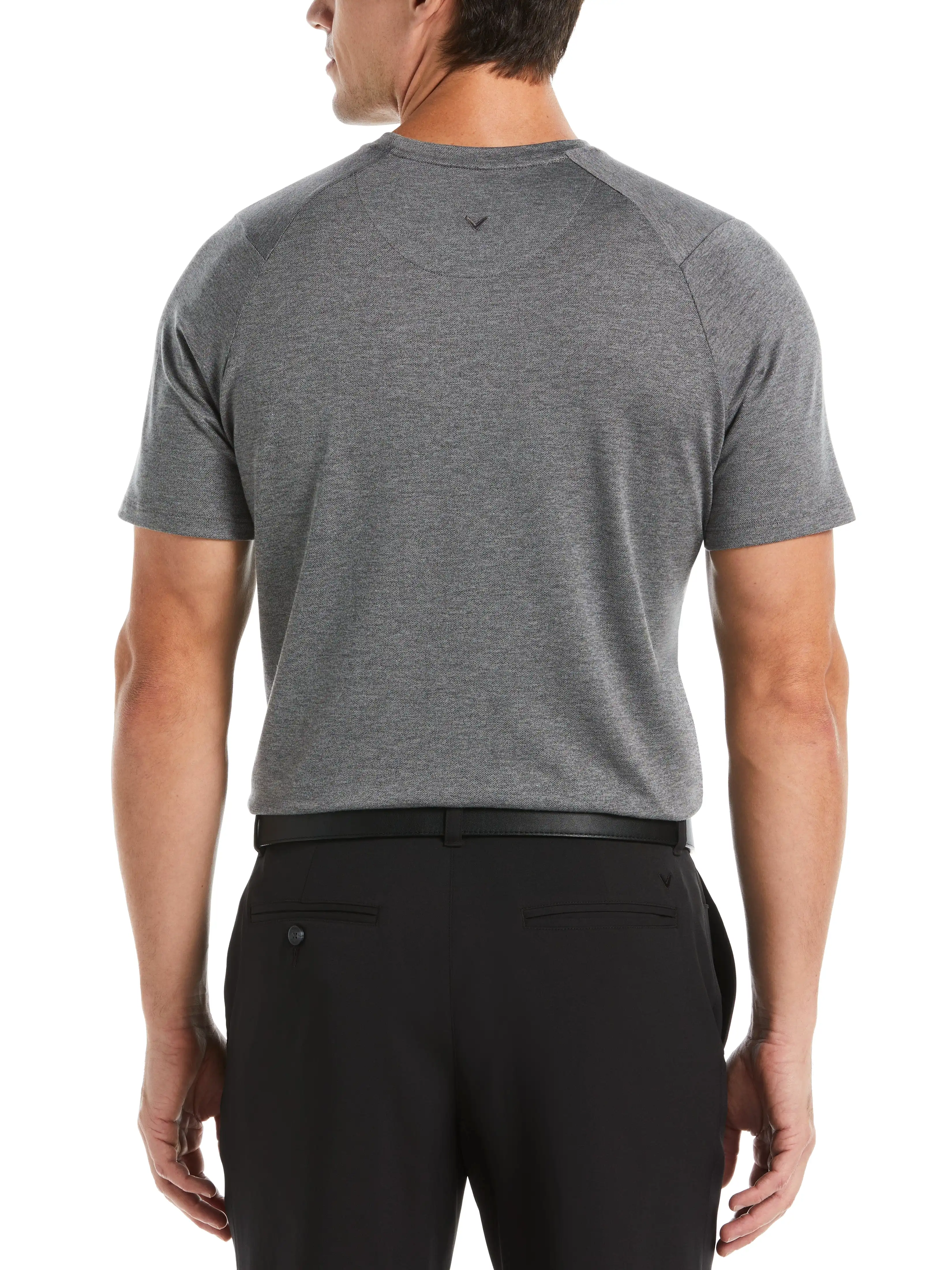 Mens Crossover Performance Crew Neck Golf Tee