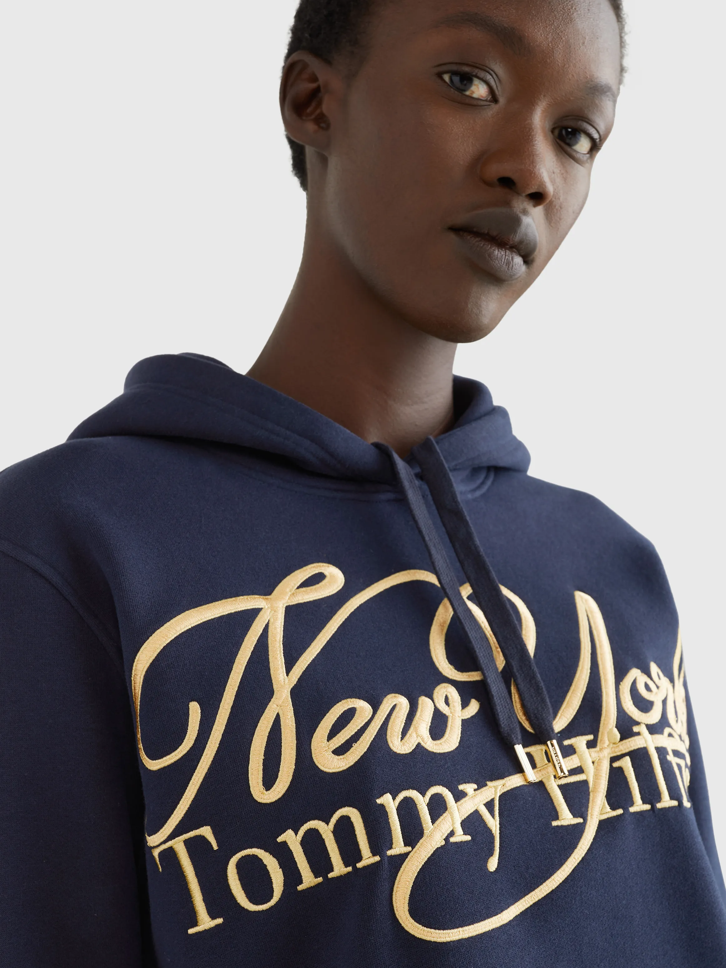 Metallic Logo Hoodie | Sweatshirts & Hoodies | Tommy Hilfiger