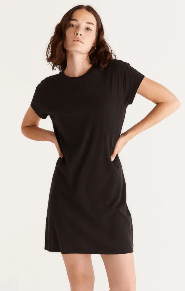 MODERN CREW SLUB TEE DRESS