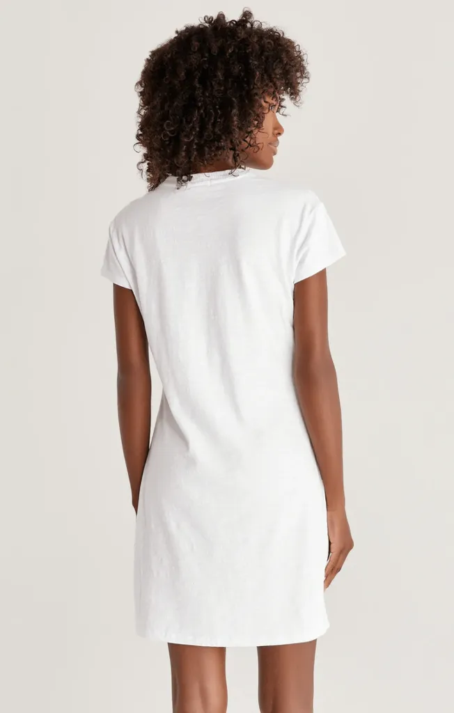 MODERN CREW SLUB TEE DRESS