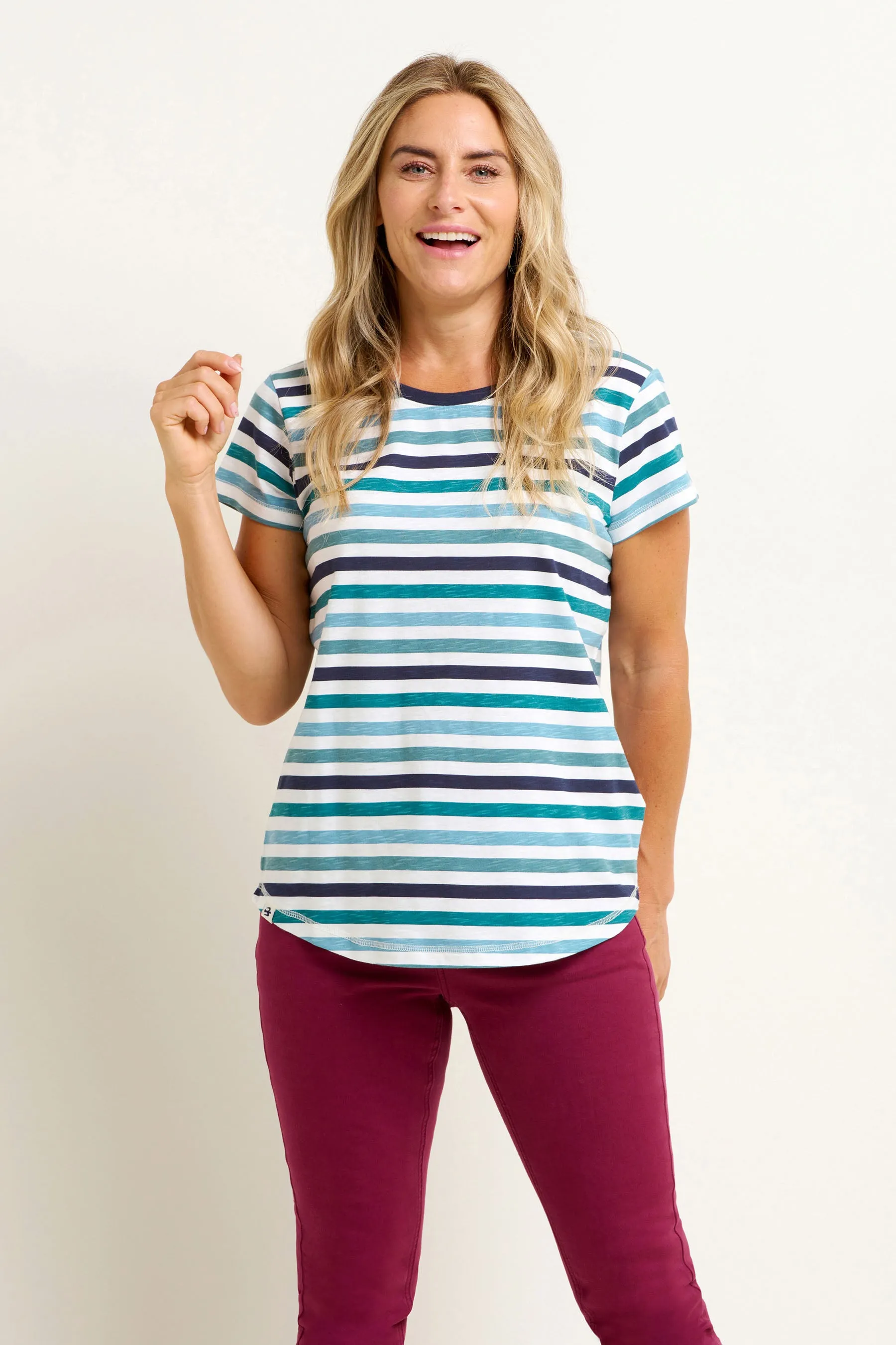 Multi Stripe Tee