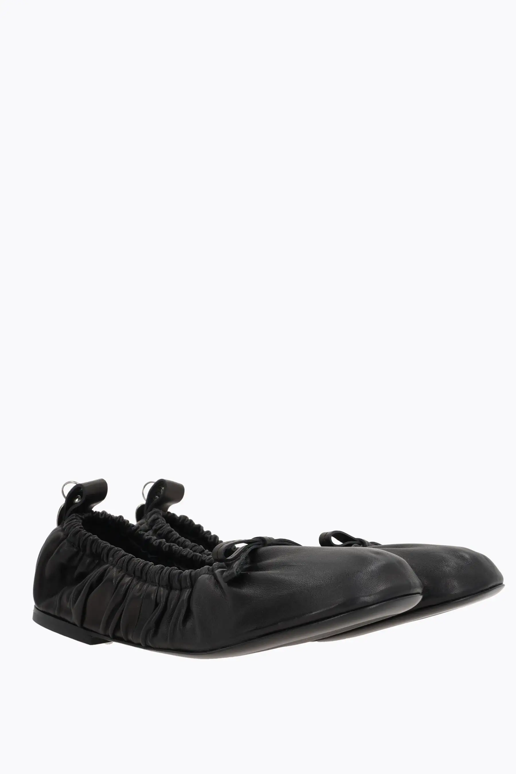 nappa ballerinas with bow