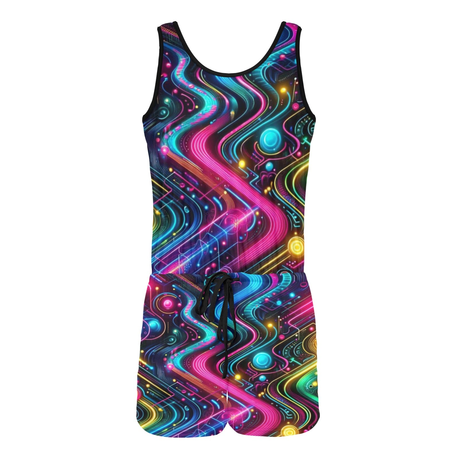 Neon Pulse Rave Jumper