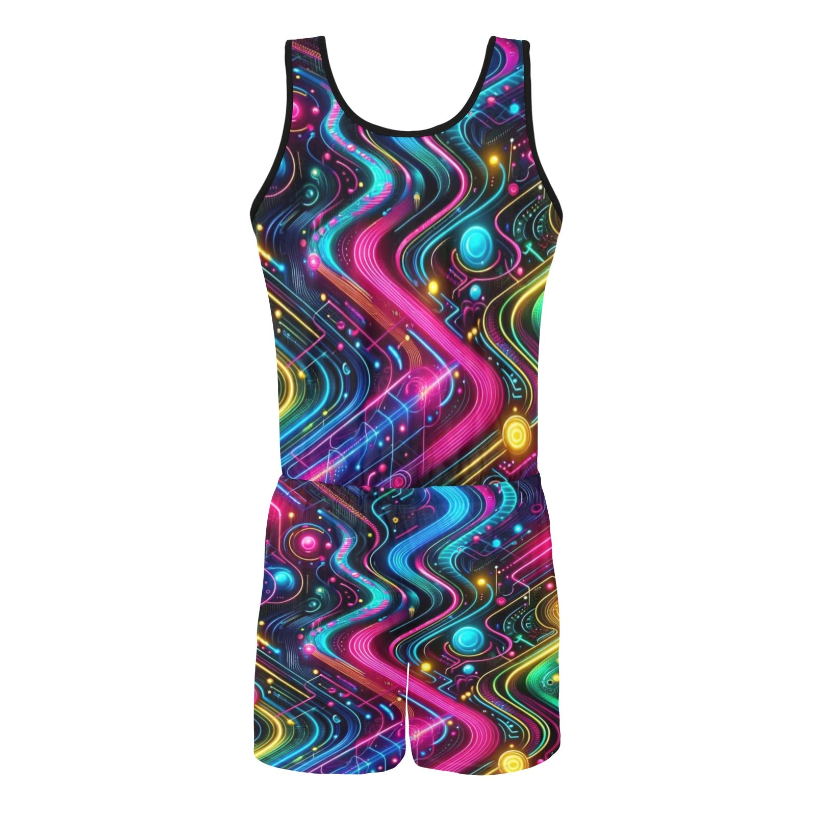 Neon Pulse Rave Jumper