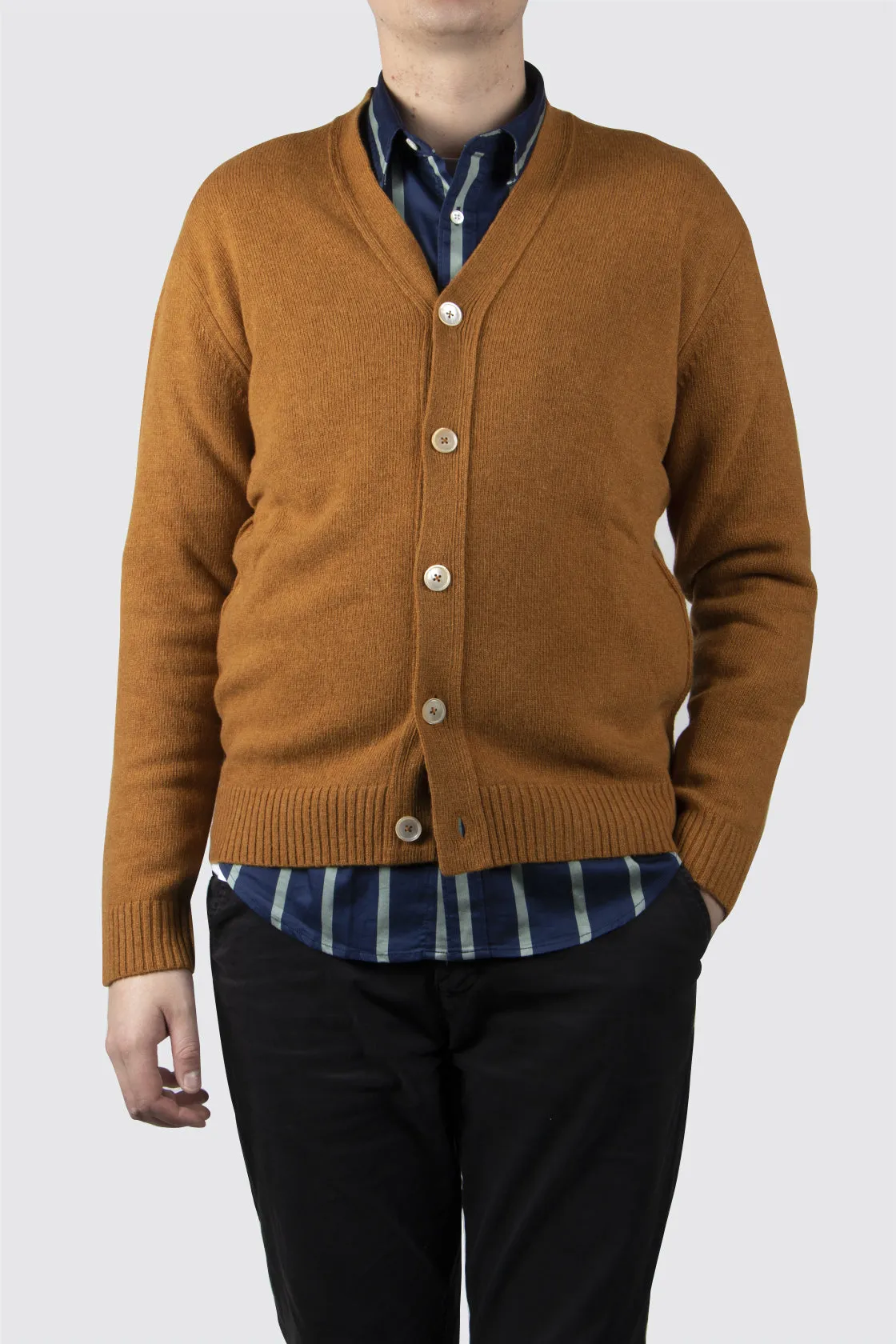 NN07 Bjorn Cardigan Yellow