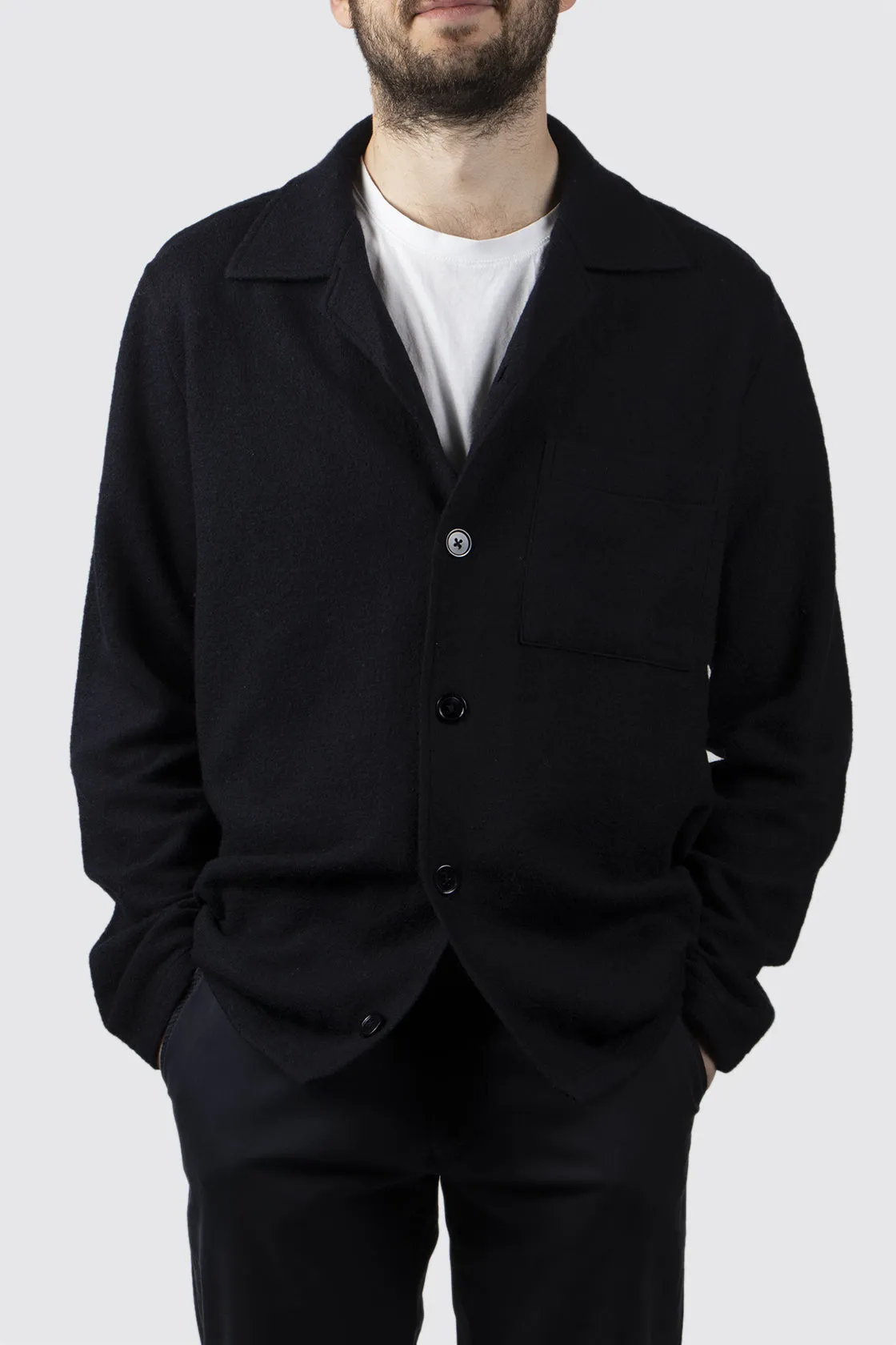 NN07 Miyagi Cardigan Navy