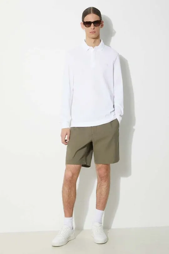 Norse Projects shorts Ezra Relaxed Solotex men's green color N35.0603.8076