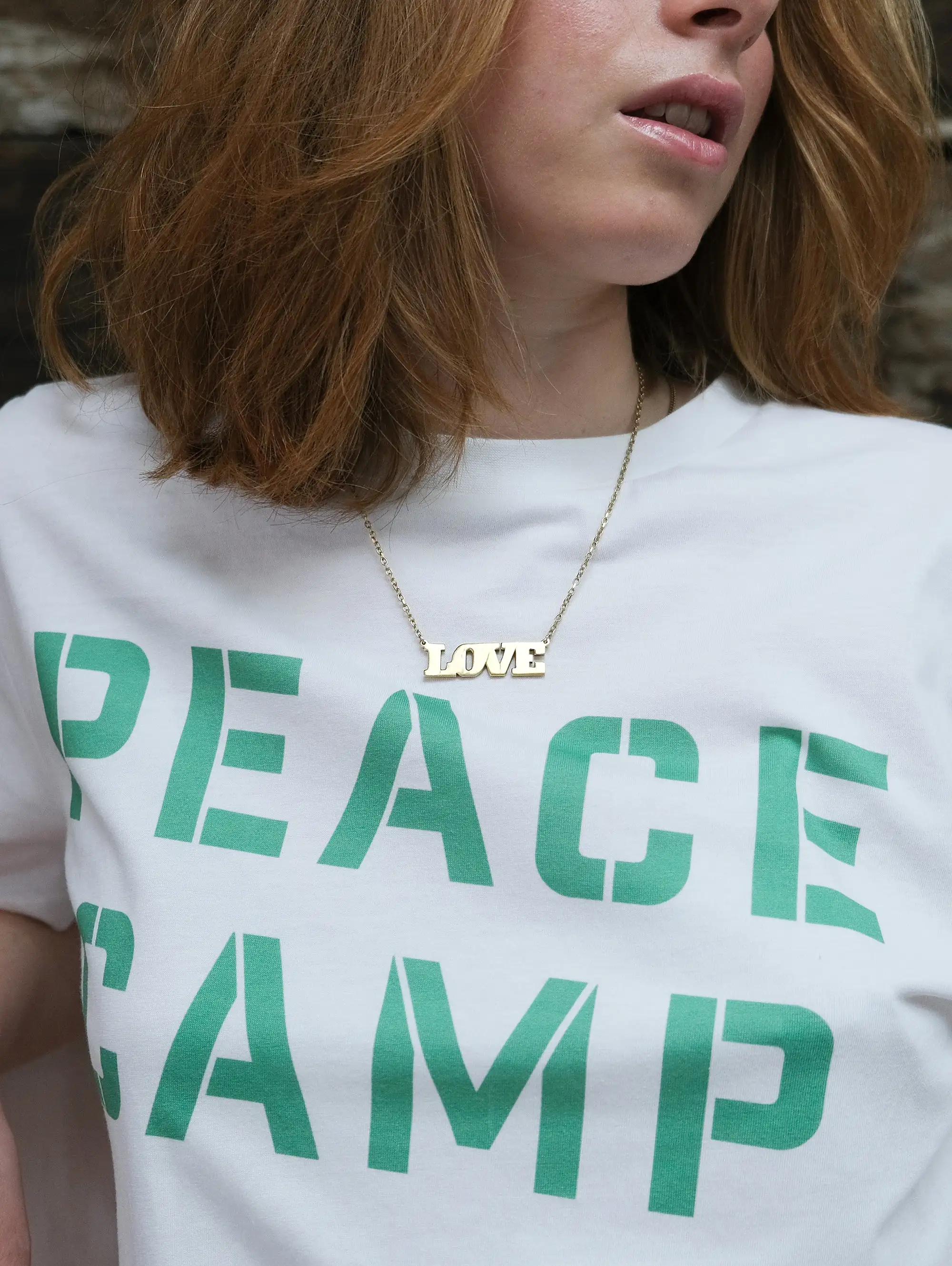 PEACE CAMP - WHITE - UNISEX