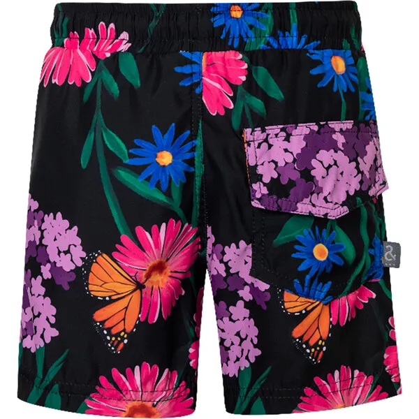 Pepita & Me Print Drawstring Swimshorts, Jardin De Mari