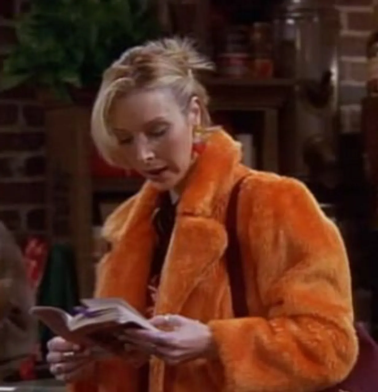 Phoebe Orange Coat