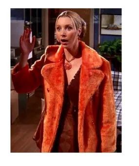 Phoebe Orange Coat