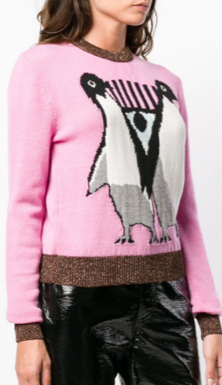 Pink Penguin Jumper