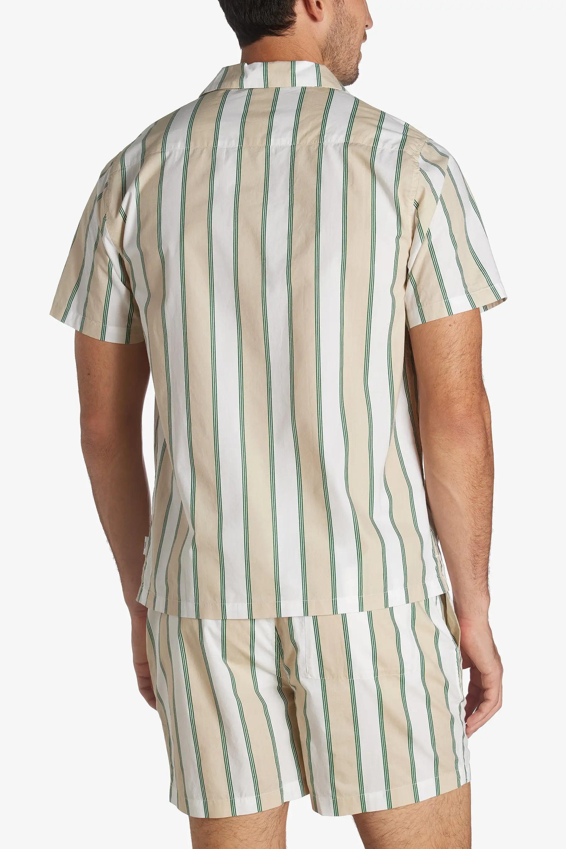 Poplin Home Short Sleeve Camp Shirt