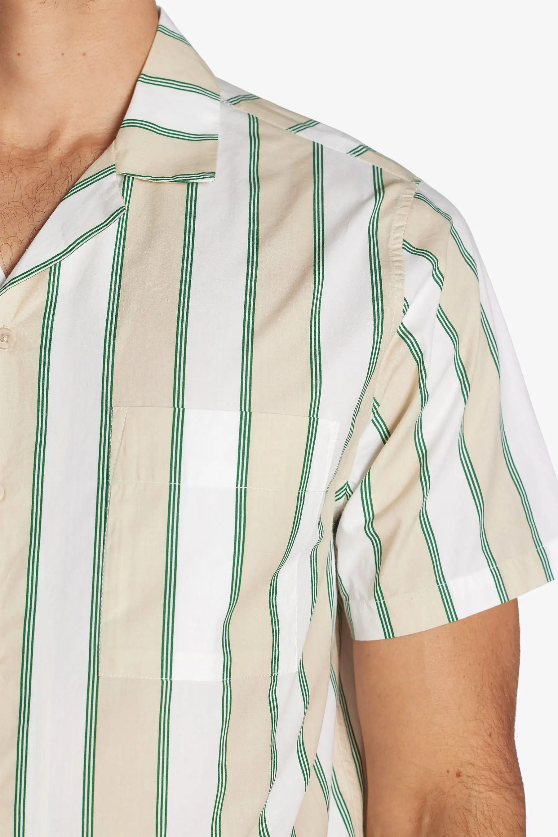 Poplin Home Short Sleeve Camp Shirt