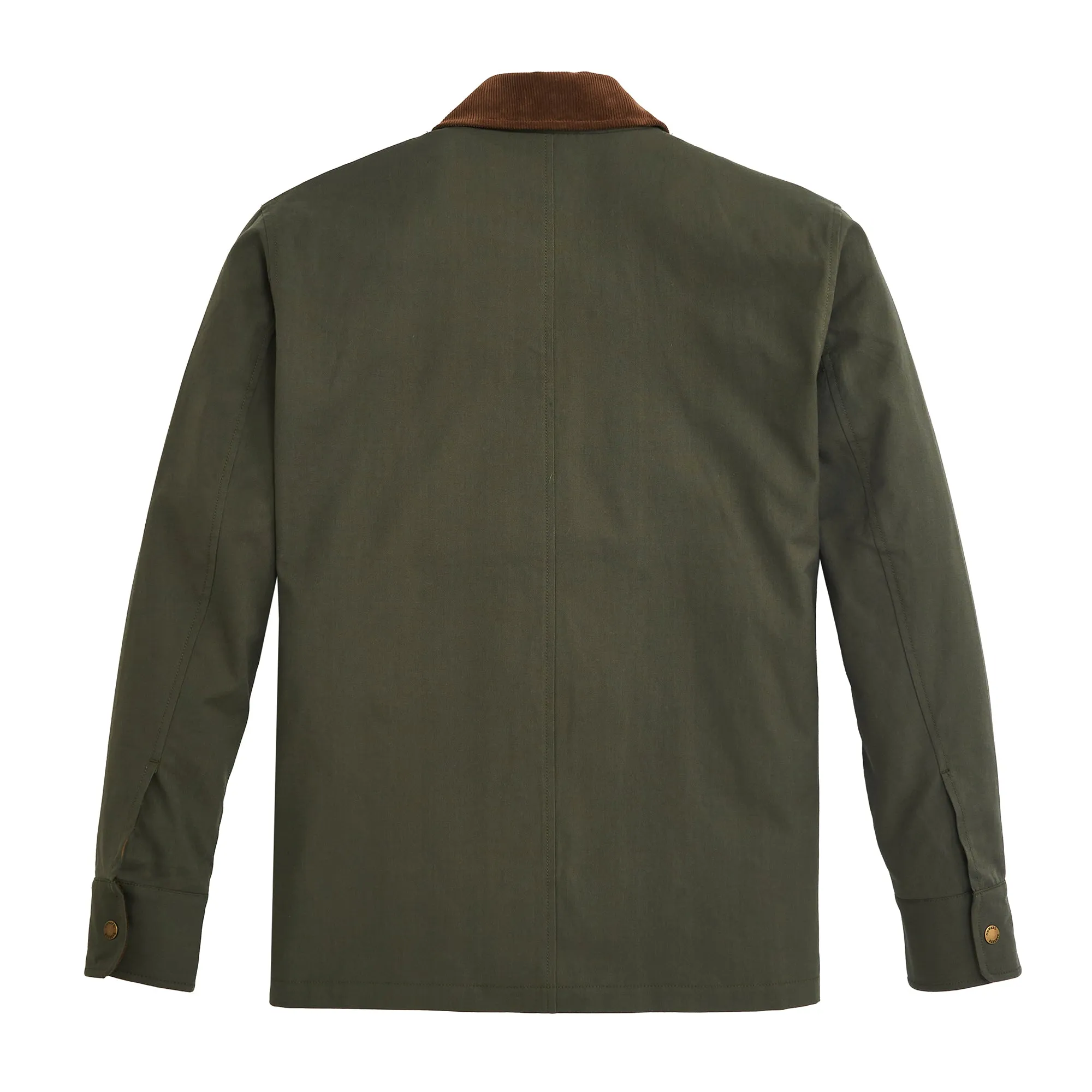 Red Hills Stretch Canvas Coat - Olive