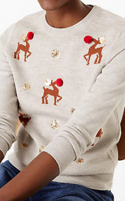 Reindeer Christmas Jumper