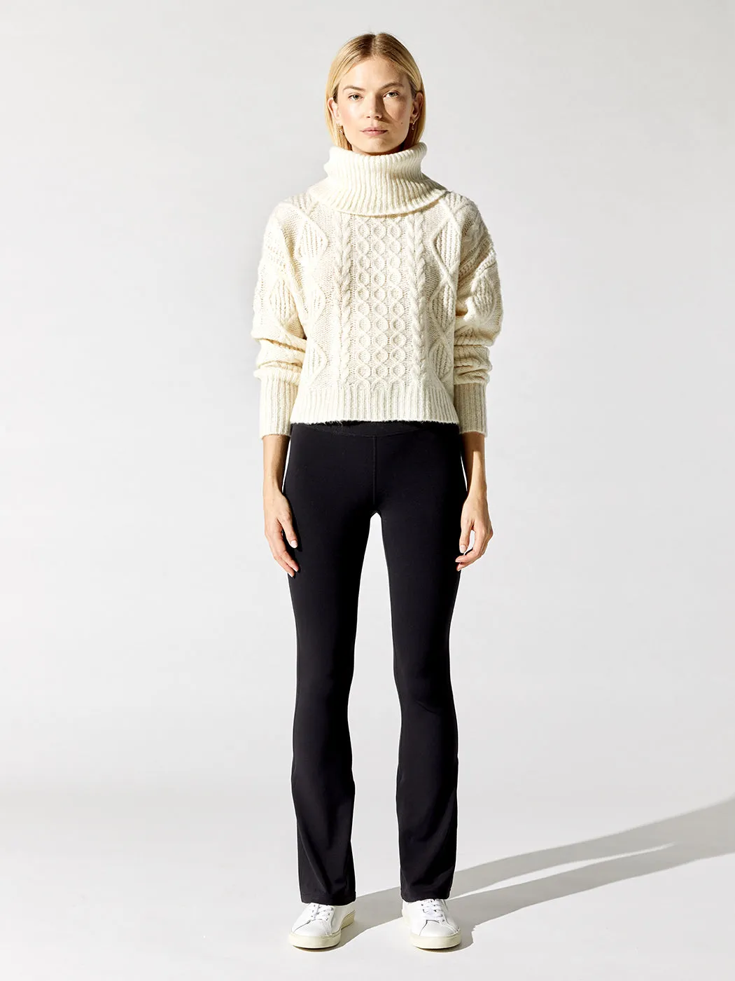 Rosae Turtleneck Pullover - Ivory