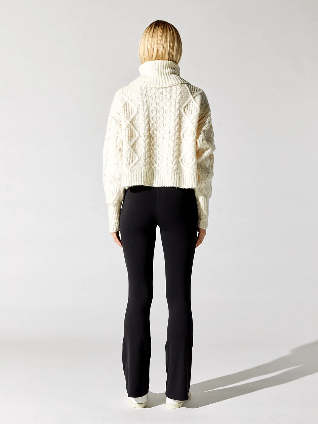 Rosae Turtleneck Pullover - Ivory