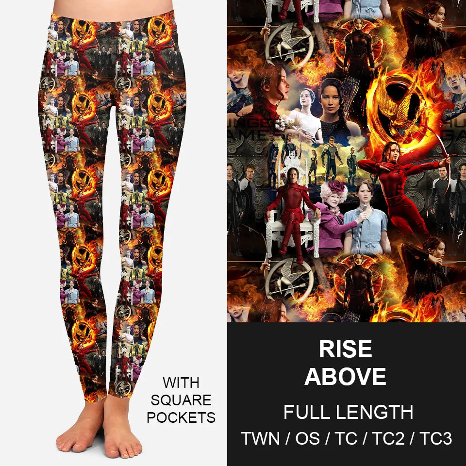 RTS - Rise Above Leggings w/ Pockets