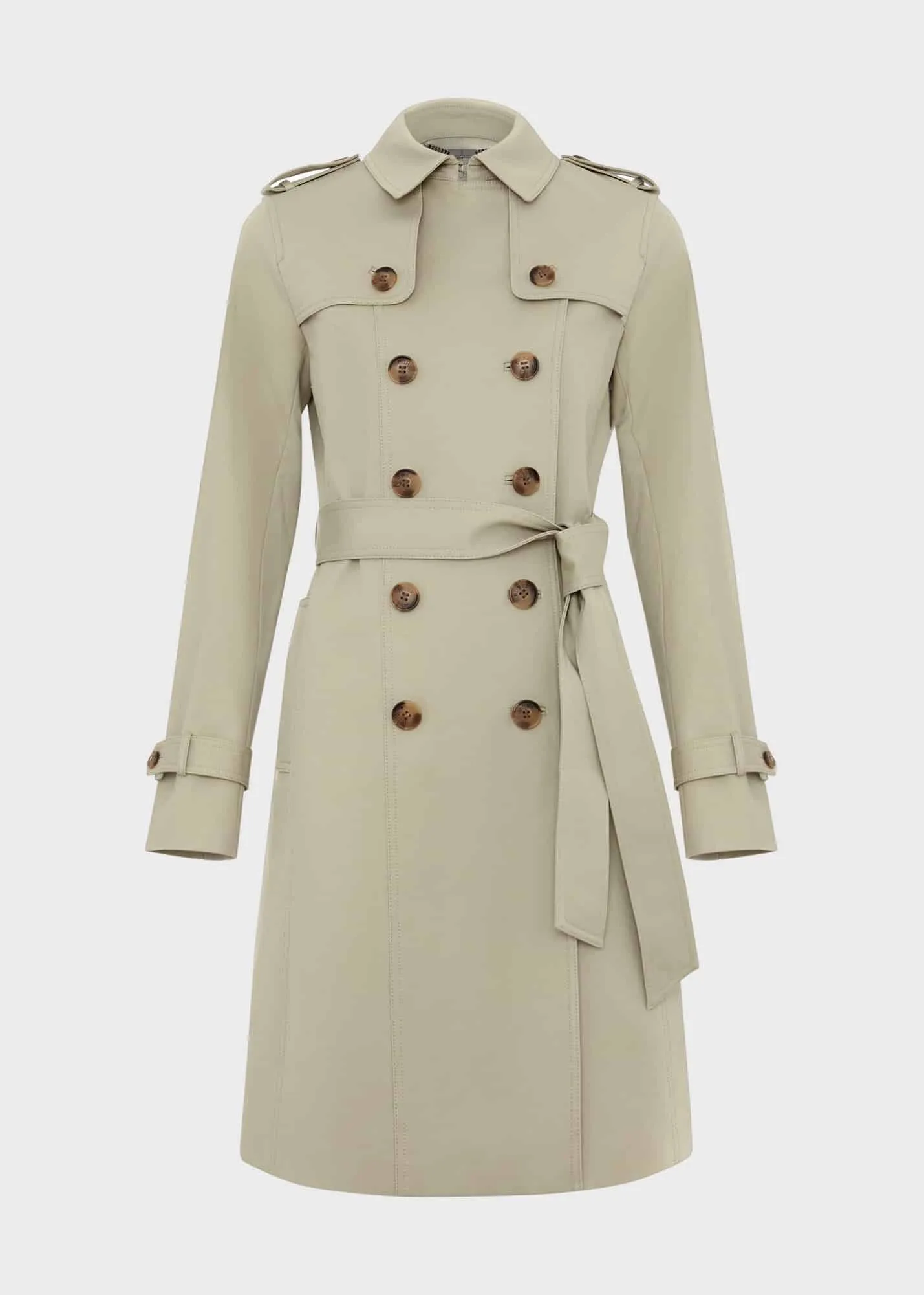 Saskia Shower Resistant Trench Coat 