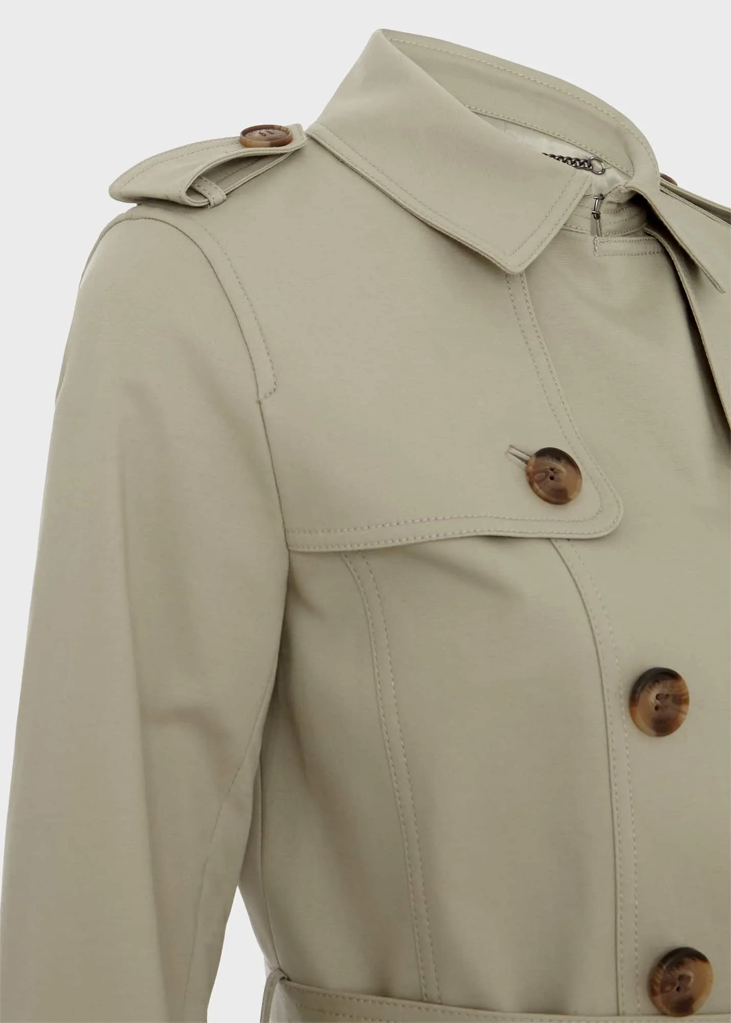 Saskia Shower Resistant Trench Coat 