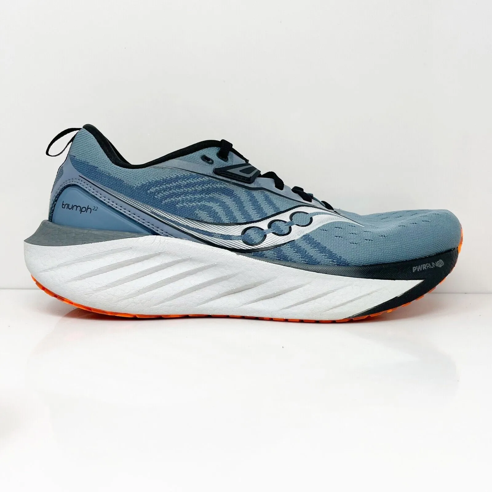 Saucony Mens Triumph 22 S20964-213 Blue Running Shoes Sneakers Size 9