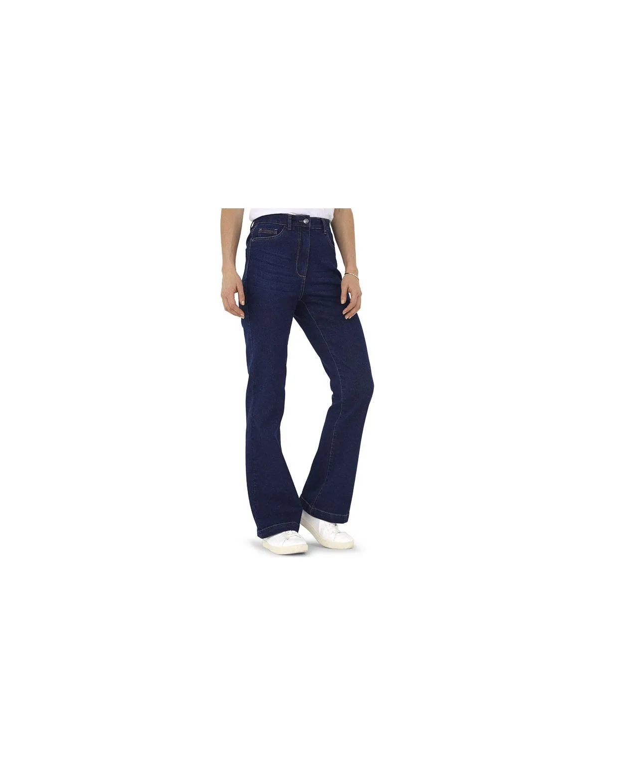 Secret Stretch Denim Slim Flares