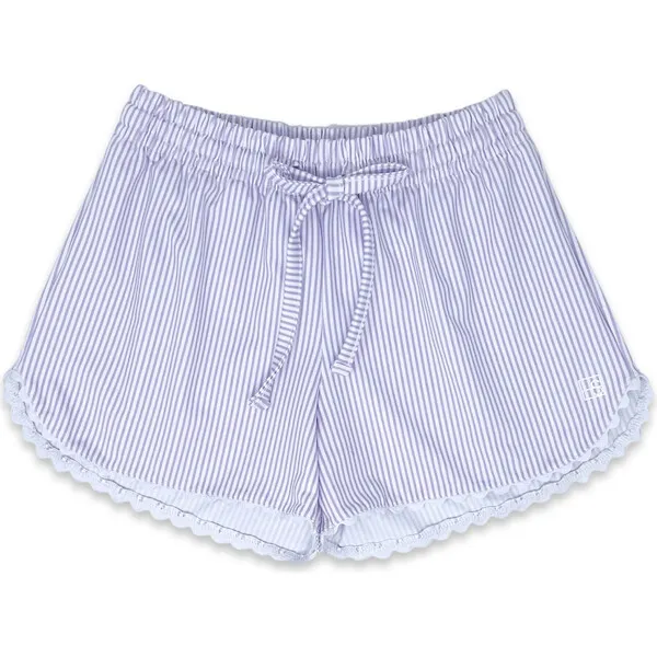 Set Athleisure Emily Striped Drawstring Short, Petal Purple