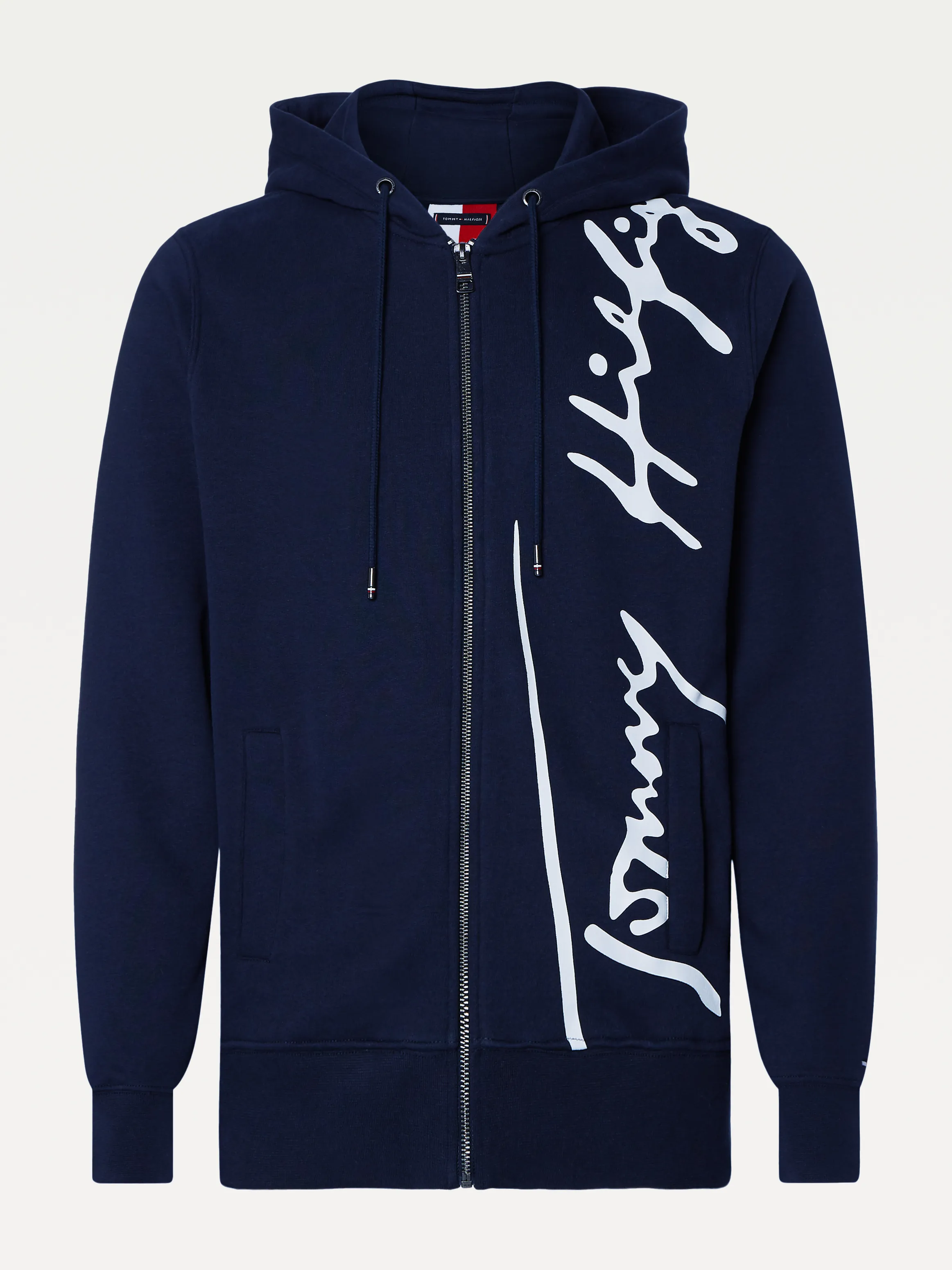 Signature Hooded Zip Through | Sweatshirts & Hoodies | Tommy Hilfiger