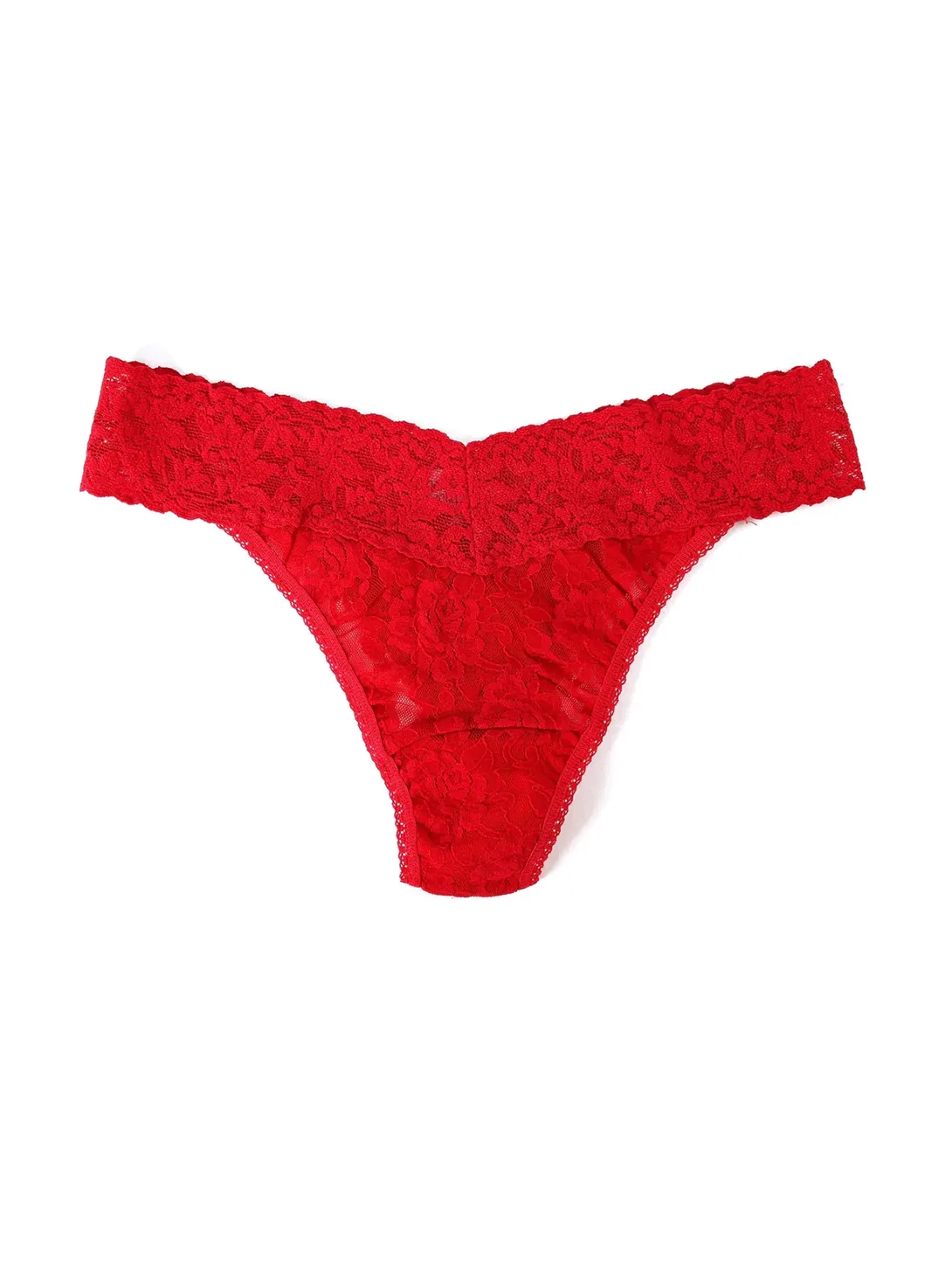 Signature Lace Original Rise Thong - Primary Colours