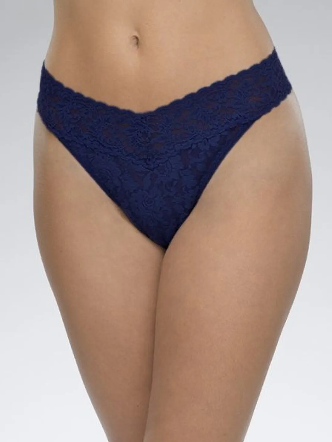 Signature Lace Original Rise Thong - Primary Colours