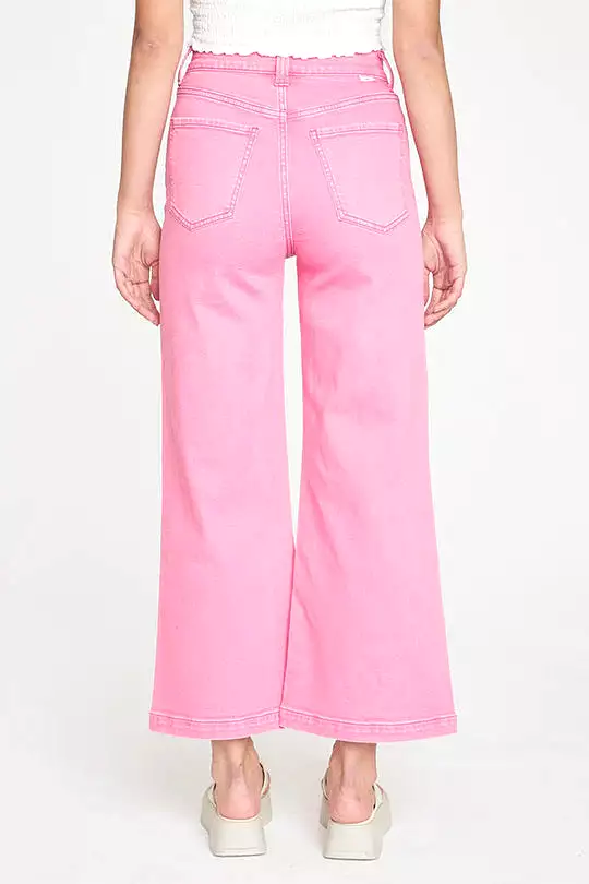 Siren Patch Pocket Denim Jeans- Candy